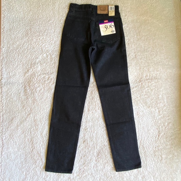 ☆ Deadstock Vintage Super Dark Wash Levi’s 506 ☆ - Picture 2 of 4